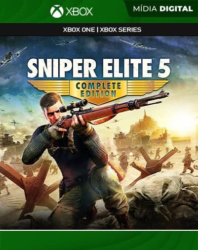 SNIPER ELITE 5: COMPLETE EDITION – XBOX SERIES X|S – MÍDIA DIGITAL