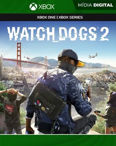 WATCH DOGS 2 – XBOX SERIES X|S- MÍDIA DIGITAL